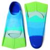 Azuunye Kids Swim Fins, Short Blade Non-Slip Heel Pool Training Flippers for Youth Lightweight Design Large view 2