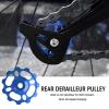 derailleur , bikes rear derailleur , riding wheel rear derailleur pulley , ceramic bearing , replacement parts for mountain bike(Blue) , bikes rear derailleur , derailleur , riding wheel bikes Rear D view 2