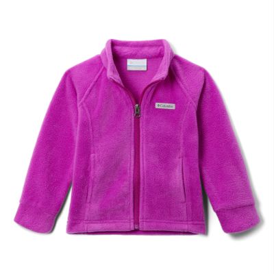 Columbia Youth Girls Benton Springs Fleece, Bright Plum, X-Large