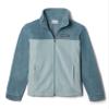 Columbia Youth Boys Steens Mt II Fleece, Bright Chartreuse, X-Small view 1