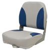Boat Folding Fishing Seat 75102GB | 20 x 18 x 16 Inch Gray Blue view 1