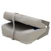 Boat Folding Fishing Seat 75102GB | 20 x 18 x 16 Inch Gray Blue view 2