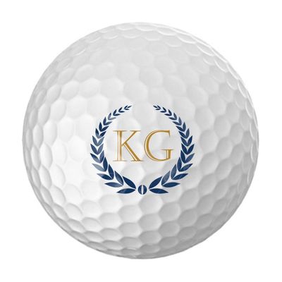 Personalized Golf Balls - Logo Golf Balls - Custom Golf Balls - Monogrammed Golf Balls (12 Balls, GB-98)