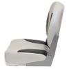Boat Folding Fishing Seat 75102GC | 20 x 18 x 16 Inch Gray Charcoal view 3