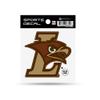 Rico Industries NCAA Lehigh Mountain Hawks Primary Logo 4" x 4" Sports Decal view 1