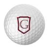 Personalized Golf Balls - Logo Golf Balls - Custom Golf Balls - Monogrammed Golf Balls (12 Balls, Monogrammed Shield) view 1