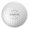 Infusion Personalized Wedding Party Golf Balls - Custom Monogrammed Logo Golf Balls (12 Balls, Groomsman) view 1