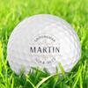 Infusion Personalized Wedding Party Golf Balls - Custom Monogrammed Logo Golf Balls (12 Balls, Groomsman) view 2