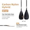 THURSO SURF Carbon Hybrid SUP Paddle Carbon Fiber Shaft Paddle Board Paddle Kayak Paddle Convertible 3 Piece Adjustable 71''-87'' Lightweight Floating Superb Performance view 2