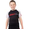 Tatami Fightwear Kid's Uncover Short Sleeve Rashguard - Large - Black view 1