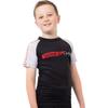 Tatami Fightwear Kid's Uncover Short Sleeve Rashguard - Large - Black view 2