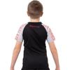 Tatami Fightwear Kid's Uncover Short Sleeve Rashguard - Large - Black view 4