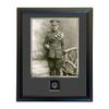 Northern Promotions Air Force Graduation Gift  11x14 Display for 8x10 Military Photo or Certificate  Black Picture Frame, Dark Gray Mat, Silver Emblem  Veteran Tribute or Promotion Keepsake view 1