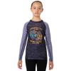 Tatami Fightwear Kids Equilibrium Eco Tech Recycled Rashguard - Large - Gray view 1