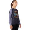 Tatami Fightwear Kids Equilibrium Eco Tech Recycled Rashguard - Large - Gray view 2