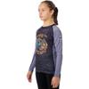 Tatami Fightwear Kids Equilibrium Eco Tech Recycled Rashguard - Large - Gray view 3