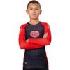 Tatami Fightwear Kid's Takedown Tiger Eco Tech Recycled Rashguard - Large- Black view 4