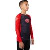 Tatami Fightwear Kid's Takedown Tiger Eco Tech Recycled Rashguard - XL - Black view 3