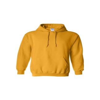 Gildan Heavy Blend Sweatshirt (G18500) Hooded Gold