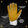 BRUCE BOLT Original Series Short Cuff White Batting Glove - White XXXLarge view 3