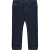 Nautica Boys' Pull-On Stretch Denim Jogger, 5-Pocket Style & Drawstring Closure, Dark Blue, 5 view 1