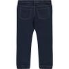 Nautica Boys' Pull-On Stretch Denim Jogger, 5-Pocket Style & Drawstring Closure, Dark Blue, 5 view 2