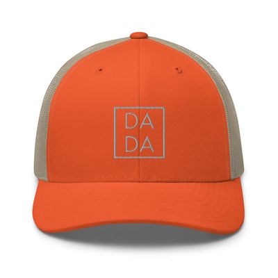 Dada hat mesh, Embroidered Unisex hat, New dad Gifts for Men, Trucker Cap
