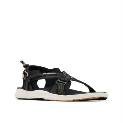 Columbia Womens Sport Sandal, Black/Dark Stone, 6
