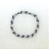 Faship Gorgeous Marquise Dark Blue Clear CZ Crystal Tennis Bracelet - Dark Blue/Clear view 2