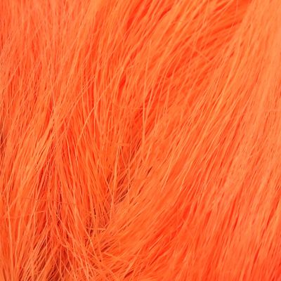 Hareline Fly Tying Deer Belly Hair Dyed from White - Shrimp Pink