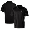 Cutter & Buck Men's Black Minnesota Vikings Prospect Textured Stretch Polo view 1