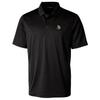 Cutter & Buck Men's Black Minnesota Vikings Prospect Textured Stretch Polo view 2