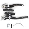 Aluminium Alloy V Brake Set,Bike V Brake,Front and Rear Bike Brake,Bicycle Linear Pull V Brakes,for Road Bike,E Bike Front Rear Wheel (L), Bike V Brake,Aluminium Alloy V Brake Set,Front andV Brak view 1