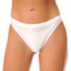 Fldy Women Tanga Thongs Summer Swim Bottoms Ultra Thin Cool Dry Swimsuit Bikini Briefs Underwear White Medium view 1
