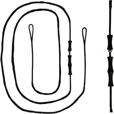 DEERACE Traditional Recurve Bow String and Bowstring Finger Savers Set, Dacron Bow String with Finger Guards (AMO 68 (Actual Length 64), 12 Strands (Recommended for up to 40 lbs))