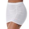Jhaoyu Women's Slim Fit Micro Mini Hip Skirt Slightly See Through Mini Bodycon Short Skirt Ultrashort Skirts White One Size view 3
