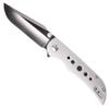 CRKT Oxcart EDC Folding Pocket Knife: Assisted Open Everyday Carry, Plain Edge, Frame Lock, Stainless Steel Handle 6135 view 1