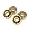 SUOFEILAIMU 8Pcs Gold Tatinium Skate Bearings Skateboard Longboard Parts Inline Roller Skates Scooter Quad Artistic Skate Bearing view 1