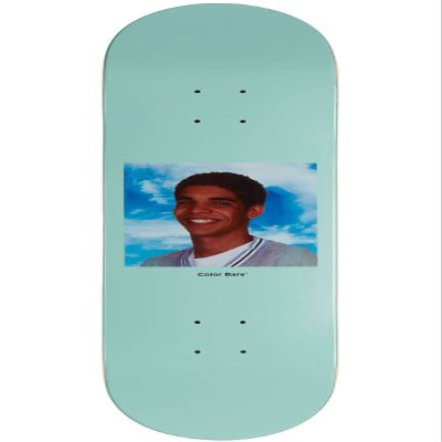 Color Bars x Degrassi Yearbook Skateboard Deck - Mint - 8.38"
