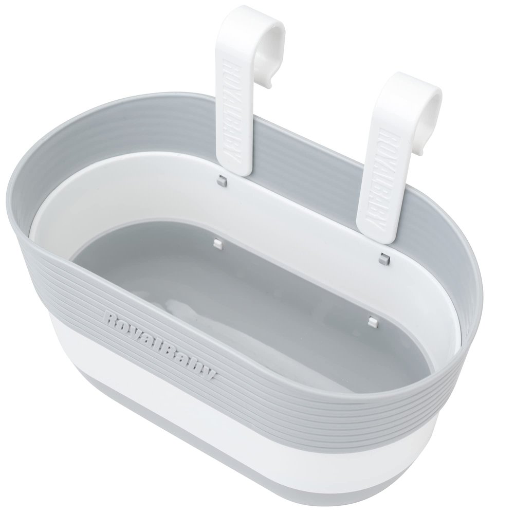 RoyalBaby Kids Bike Foldable Basket, Grey, S