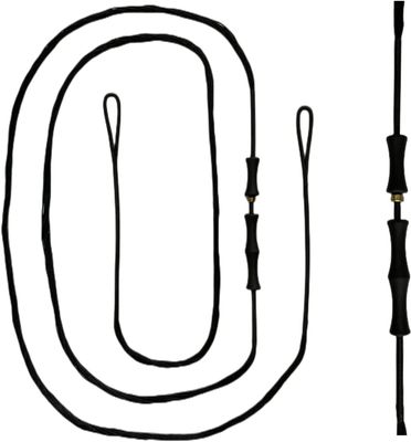 DEERACE Traditional Recurve Bow String and Bowstring Finger Savers Set, Dacron Bow String with Finger Guards (AMO 70 (Actual Length 66), 12 Strands (Recommended for up to 40 lbs))