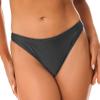 Fldy Women Tanga Thongs Summer Swim Bottoms Ultra Thin Cool Dry Swimsuit Bikini Briefs Underwear Black Large view 1