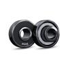 SUOFEILAIMU 8PCS Surfboard Longboard Bearing Black Shaft High-Speed Professional Double Warp Four Wheel Ceramic Bearings (Color : Basic Blackburn blackbase) view 1
