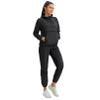 Junlan Sauna Suit for Women Sauna Pants Sweat Jacket Gym Workout Vest Sweat Suits for Women (Black Set(jacket and Pants),XX-Large) view 1