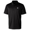 Cutter & Buck Men's Black Kansas City Chiefs Prospect Textured Stretch Polo view 2