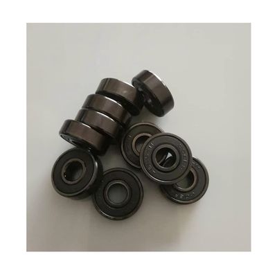 SUOFEILAIMU 8Pcs 608RS ABEC-11 Roller Skate Scooter 8X22X7mm Skateboard 608-Black Bearings High Performance 608