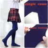 DIPUG Girls Navy Blue Tights Toddler Dance Footed Kids Ballet School Uniform Opaque Stockings 8 9 10 11 12 view 3