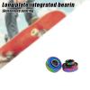 SUOFEILAIMU Skateboard Parts Bearings ABEC-9 Professional Double Roller Skate Longboard Bearings 8x22x7mm view 4