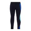 Jizyo Youth Girls Footless Athletic Leggings Yoga Sports Tights Gymnastic Running Workout Legging Pant Stretchy Pants Black 8 Years view 2