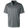 Cutter & Buck Men's Steel Tampa Bay Buccaneers Prospect Textured Stretch Polo view 2